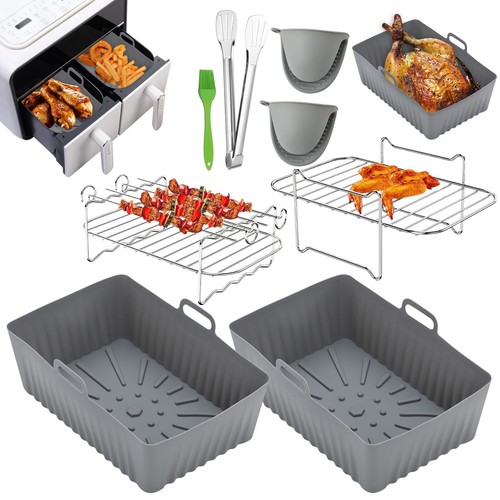8pcs silicone air fryer liner - fryer,