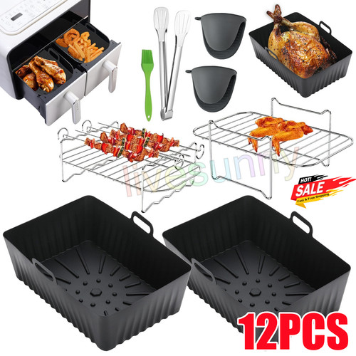 12pcs air fryer rack - air, grills