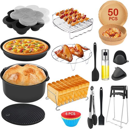 Pcs air fryer accessories - 15,
