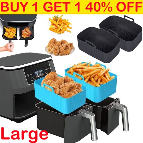 Silicone air fryer pot - silicone, for