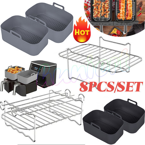 8pcs air fryer rack - fryer, grills