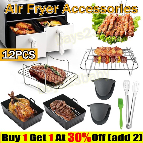 8pcs silicone air - air, fryer