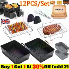 6-12PC Air Fryer Rack &Grills